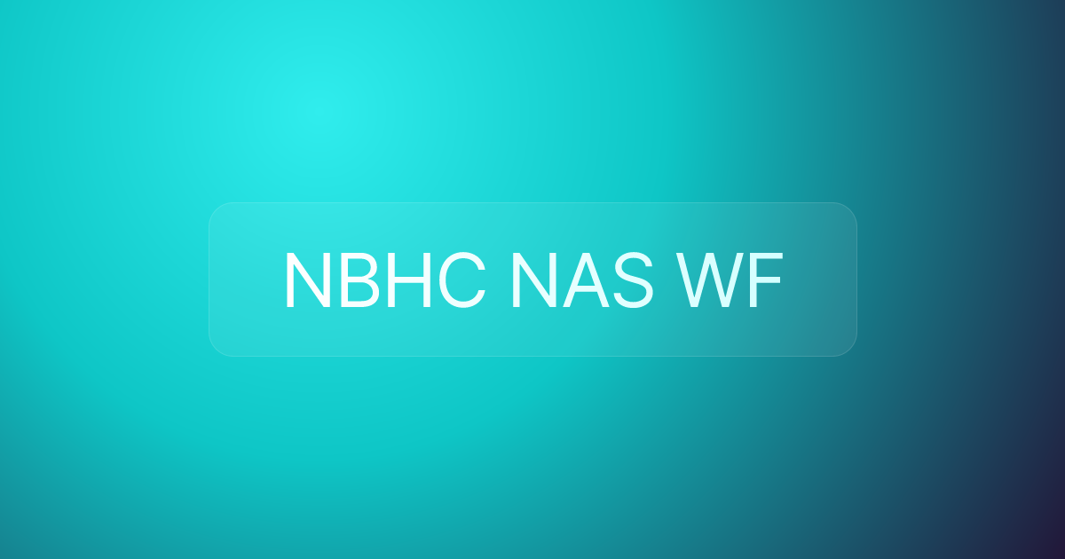 NBHC NAS WF