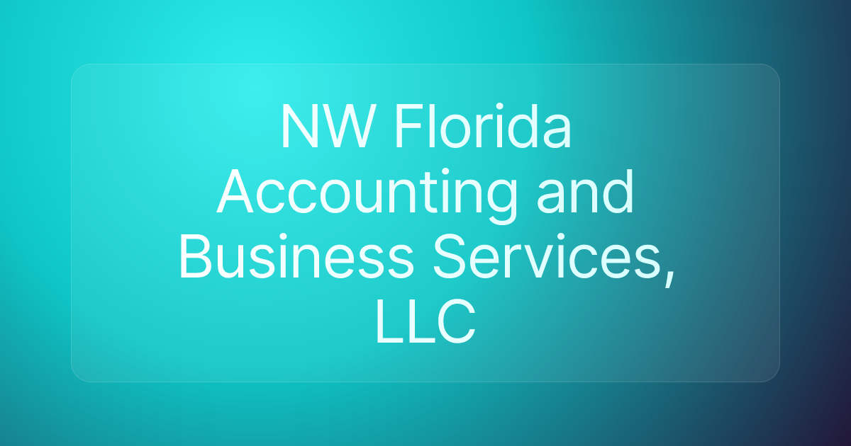 NW Florida Accounting and Business Services, LLC