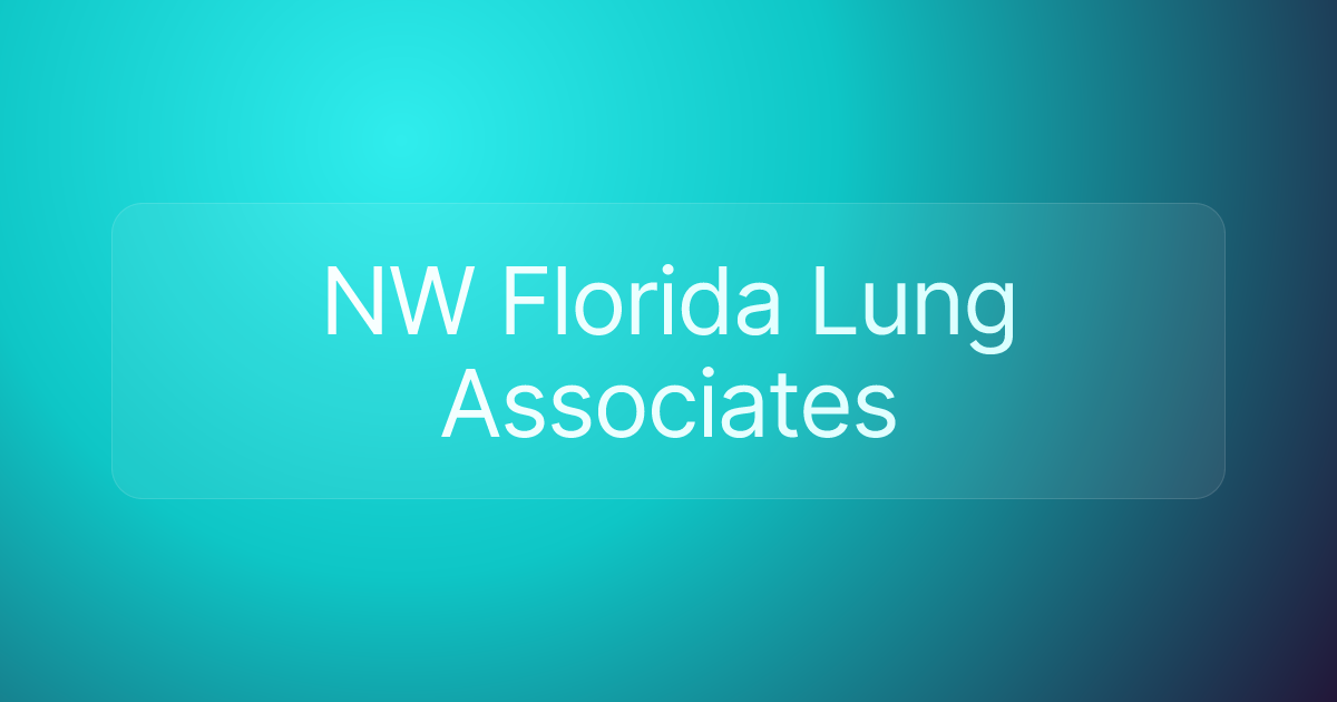 NW Florida Lung Associates
