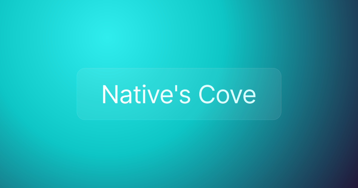 Native's Cove