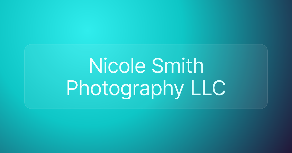 Nicole Smith Photography LLC