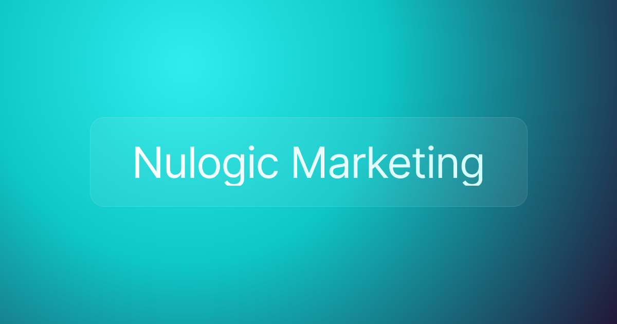 Nulogic Marketing