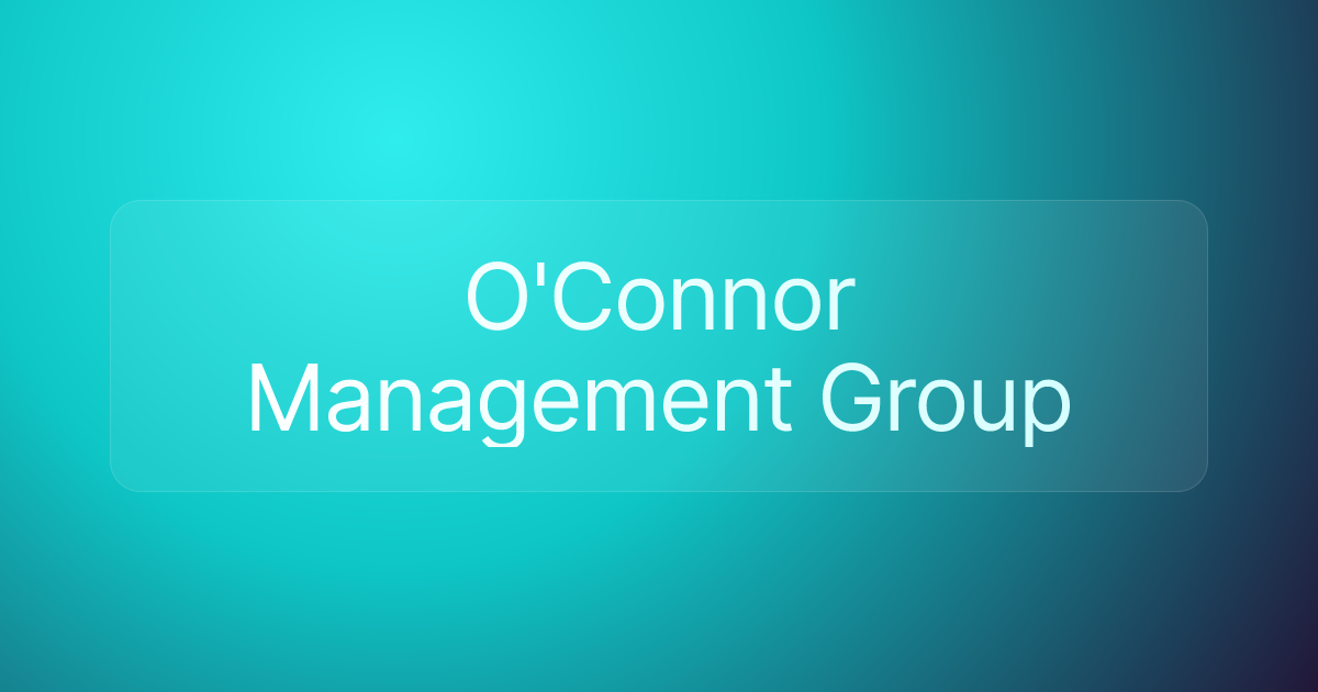 O'Connor Management Group
