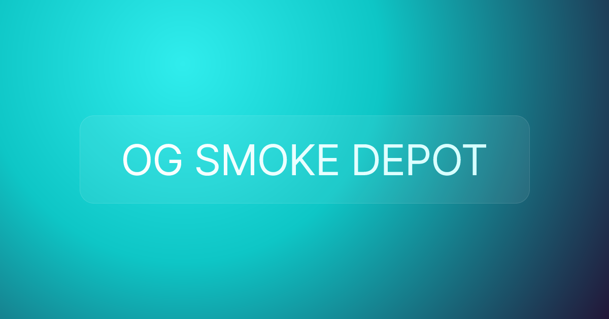 OG SMOKE DEPOT