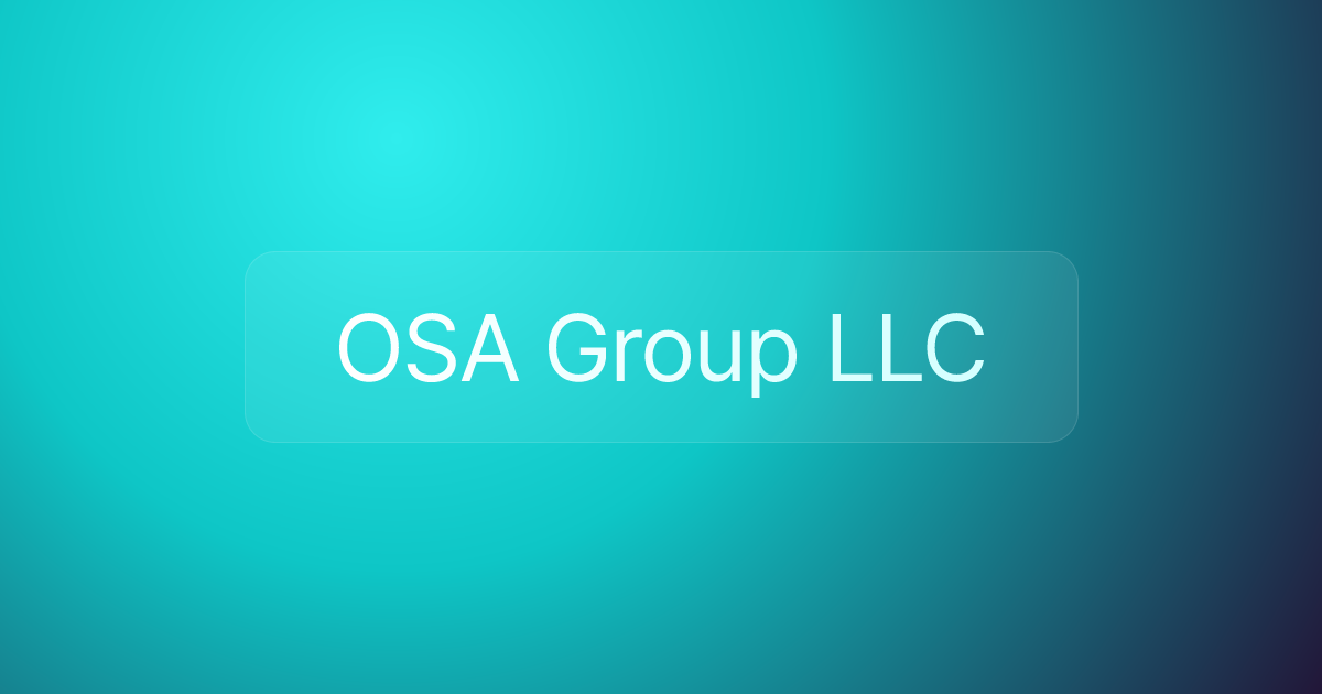 OSA Group LLC