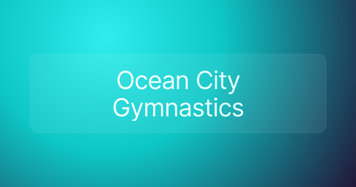 Ocean City Gymnastics
