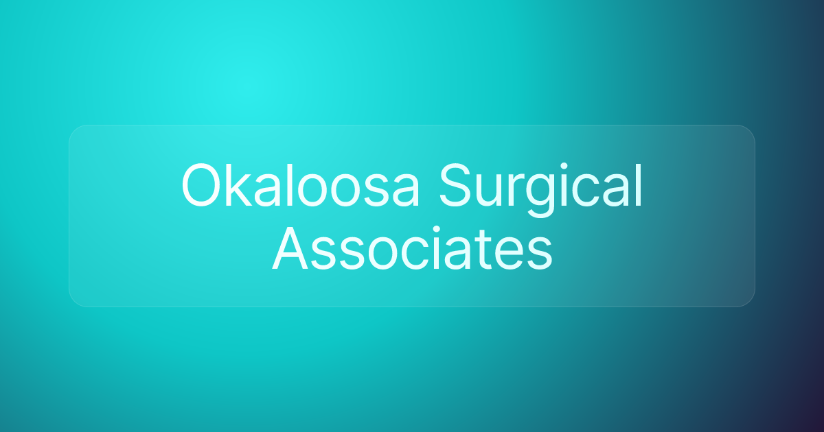 Okaloosa Surgical Associates