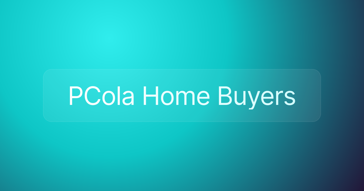 PCola Home Buyers