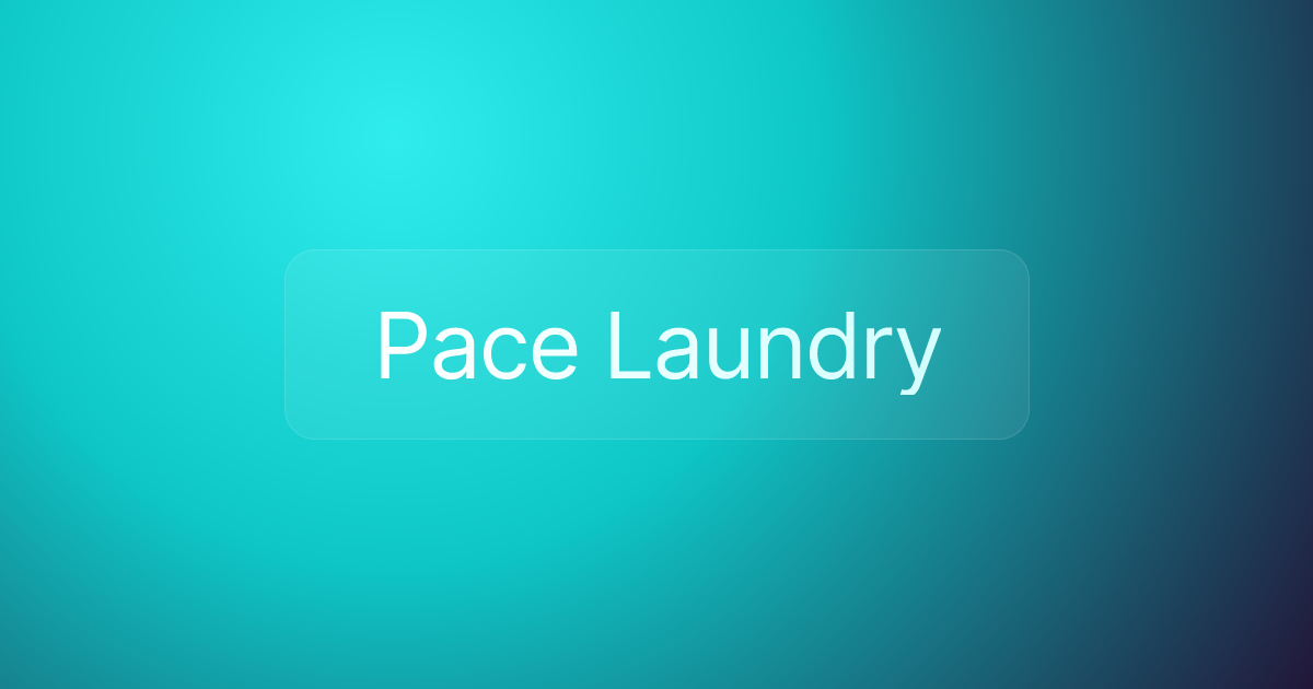 Pace Laundry