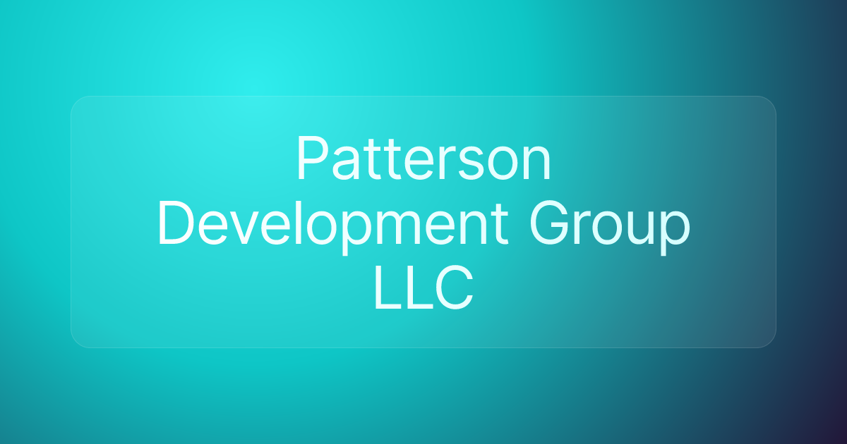 Patterson Development Group LLC