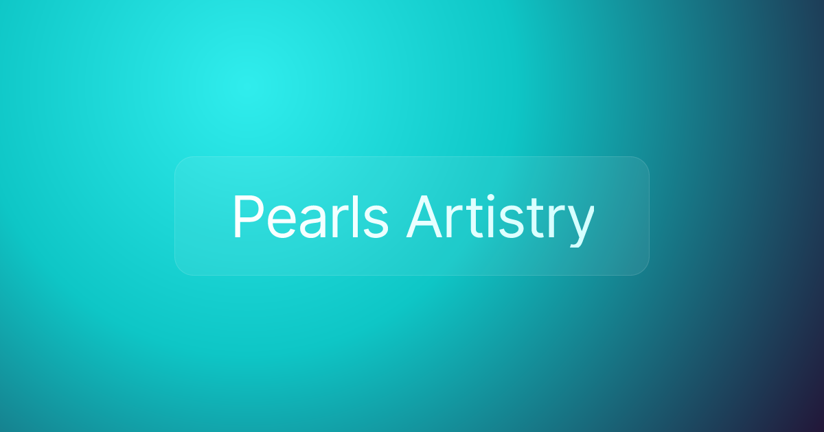 Pearls Artistry