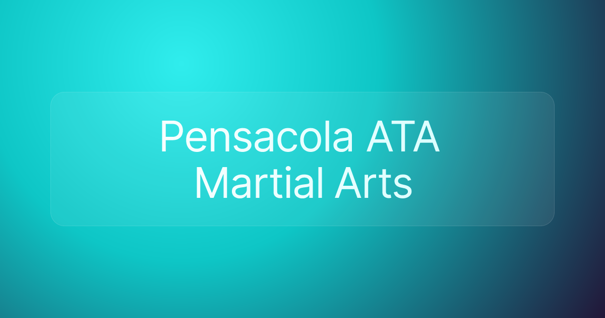 Pensacola ATA Martial Arts