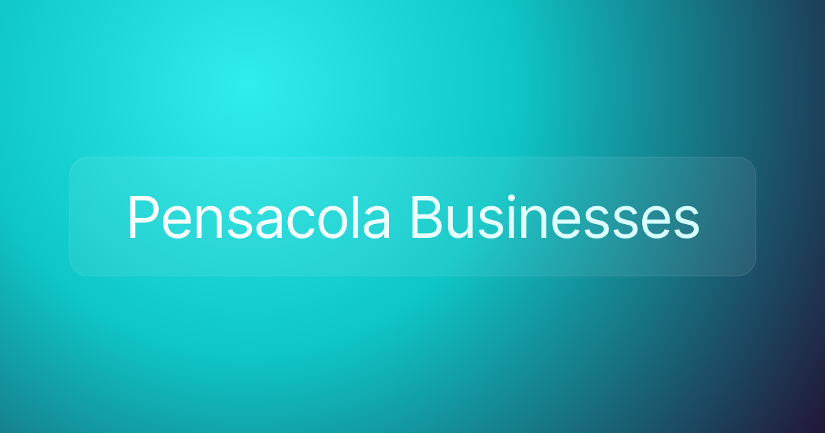 Pensacola Businesses