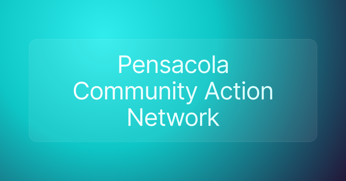 Pensacola Community Action Network