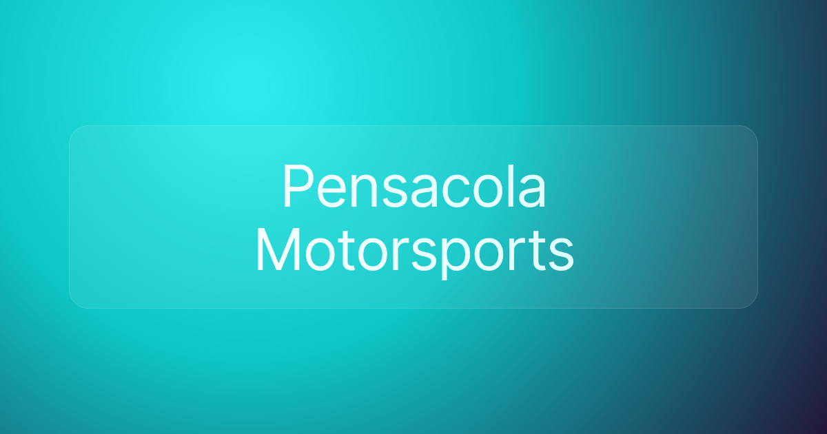 Pensacola Motorsports