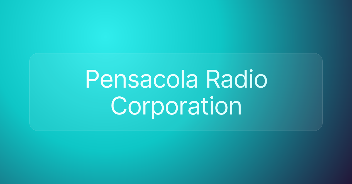 Pensacola Radio Corporation
