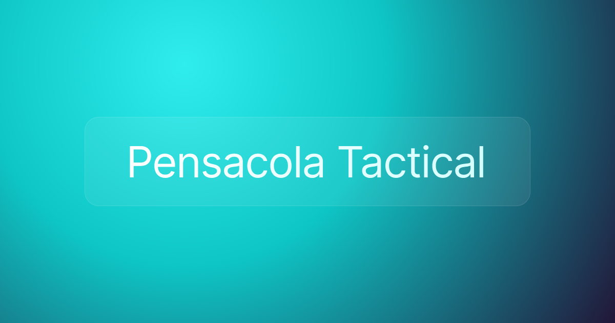 Pensacola Tactical