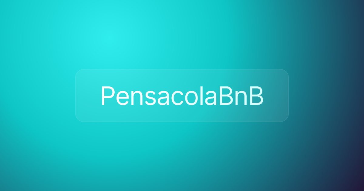 PensacolaBnB