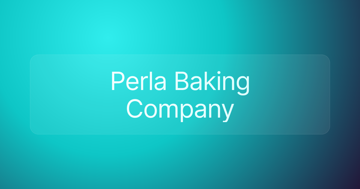 Perla Baking Company