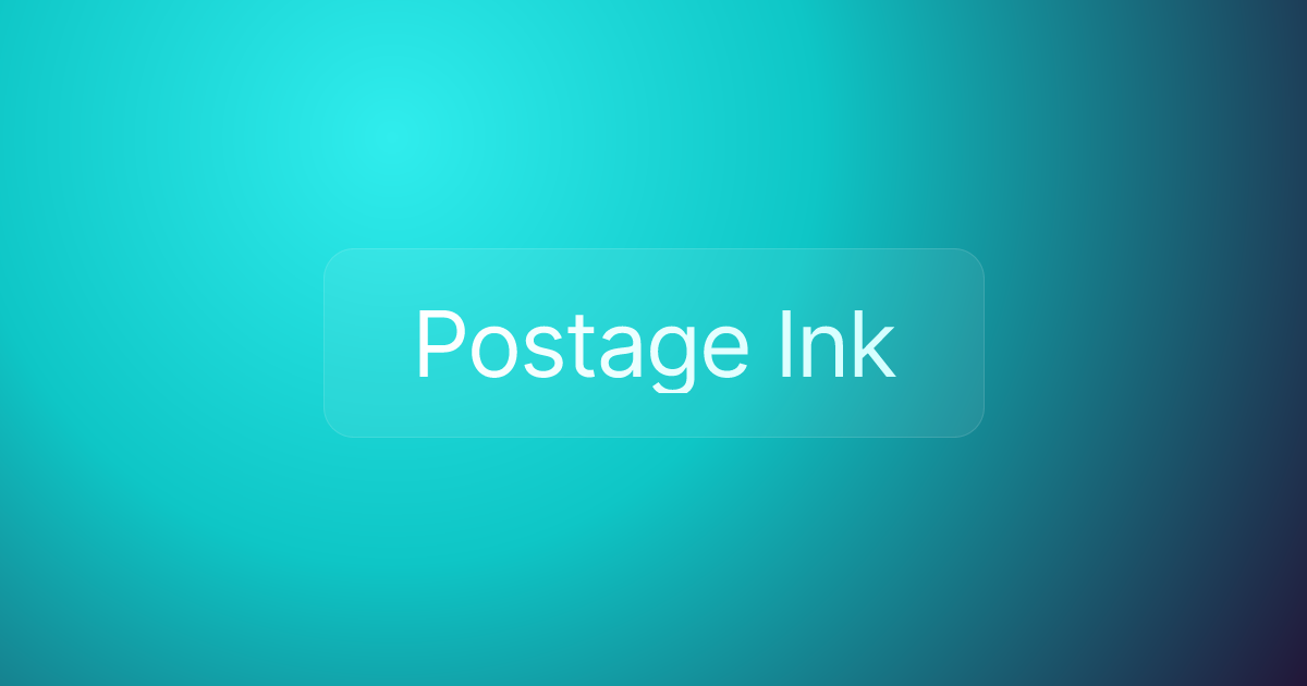 Postage Ink