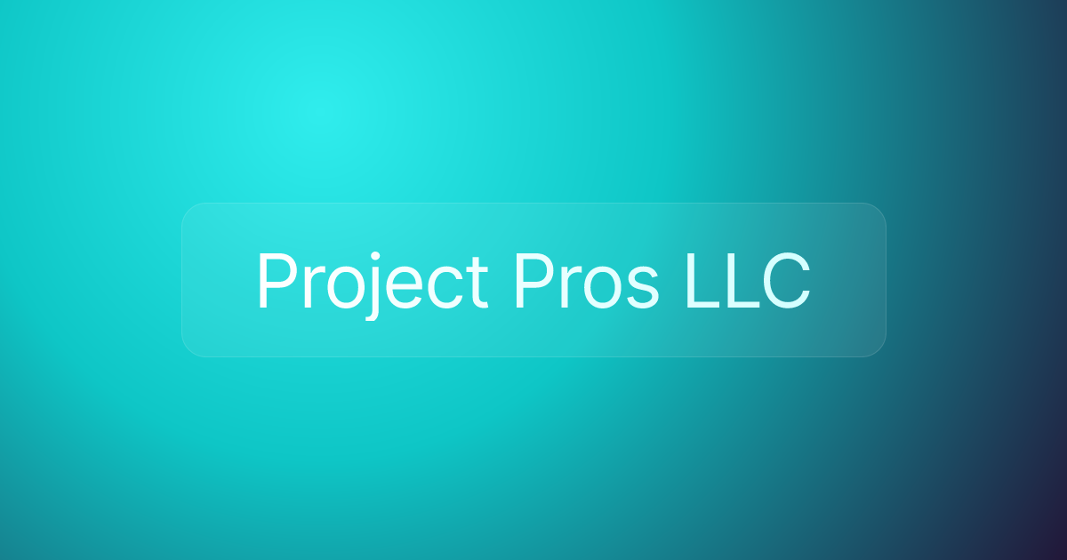Project Pros LLC