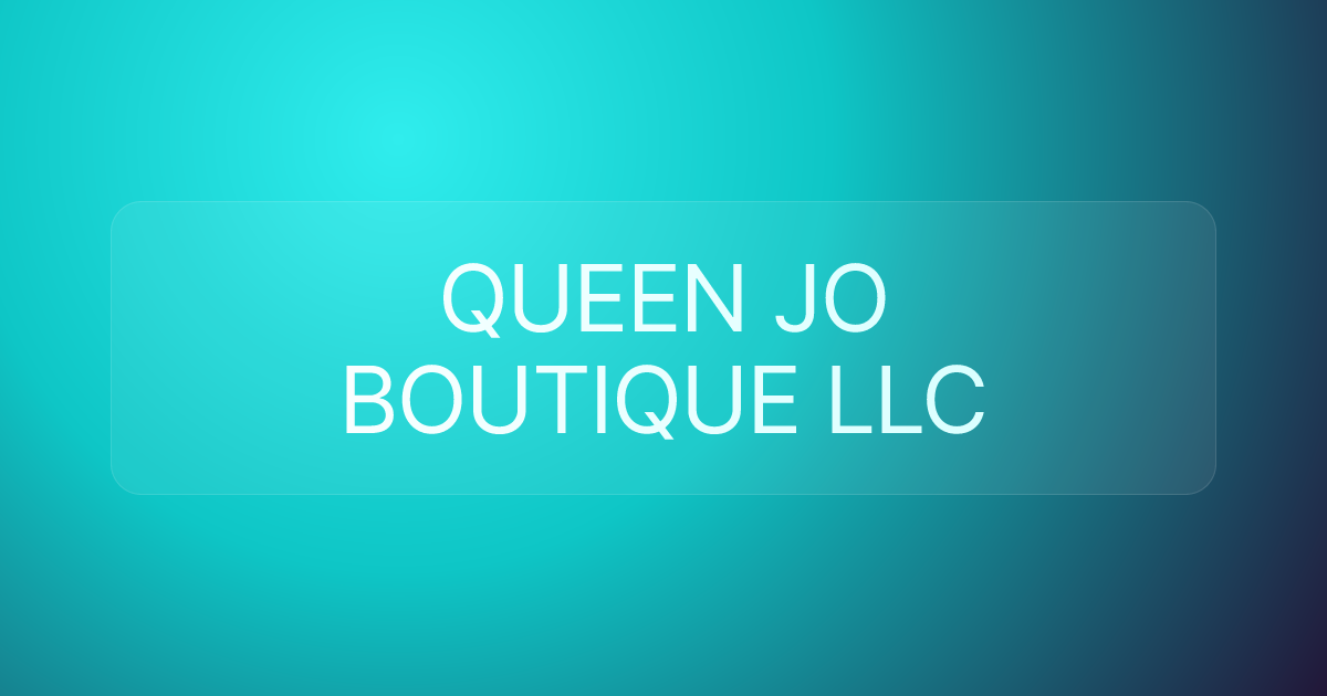 QUEEN JO BOUTIQUE LLC