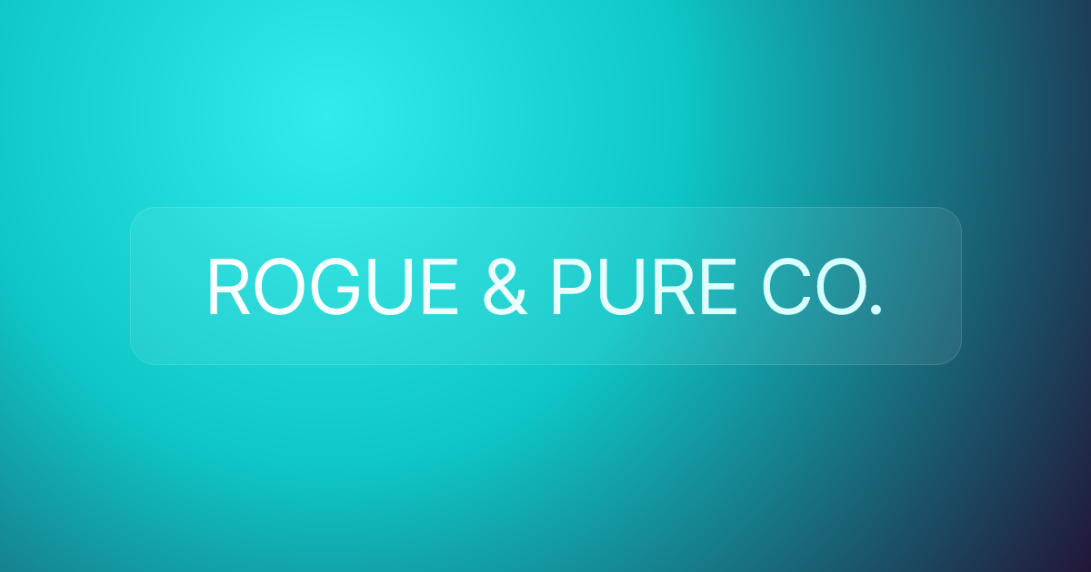 ROGUE & PURE CO.