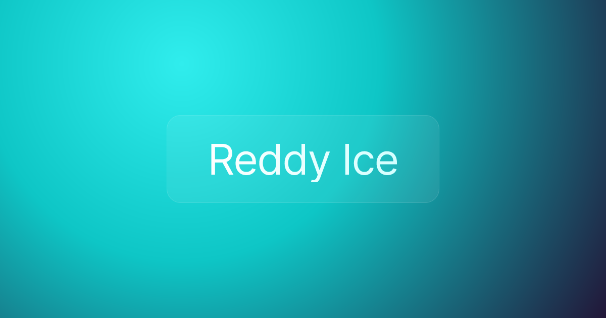 Reddy Ice