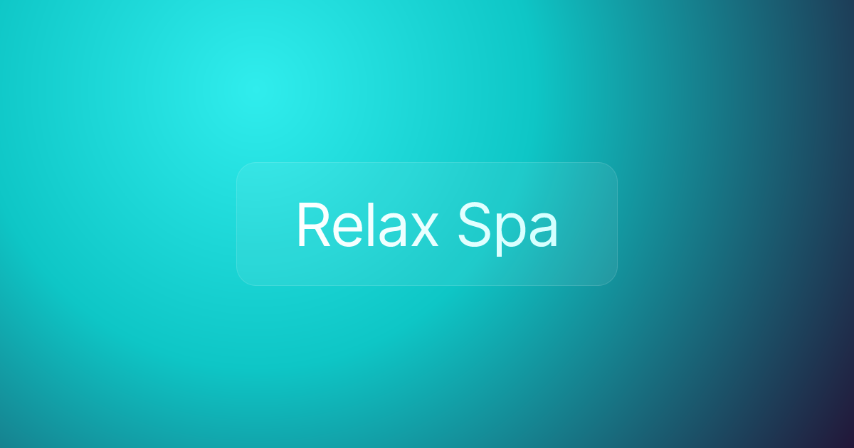 Relax Spa