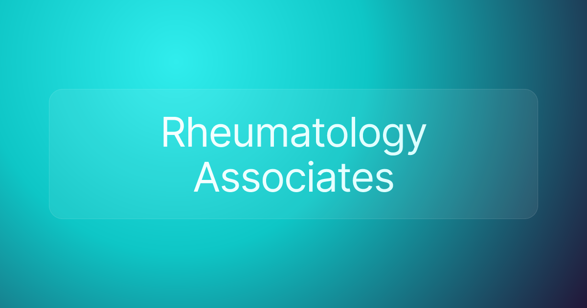 Rheumatology Associates