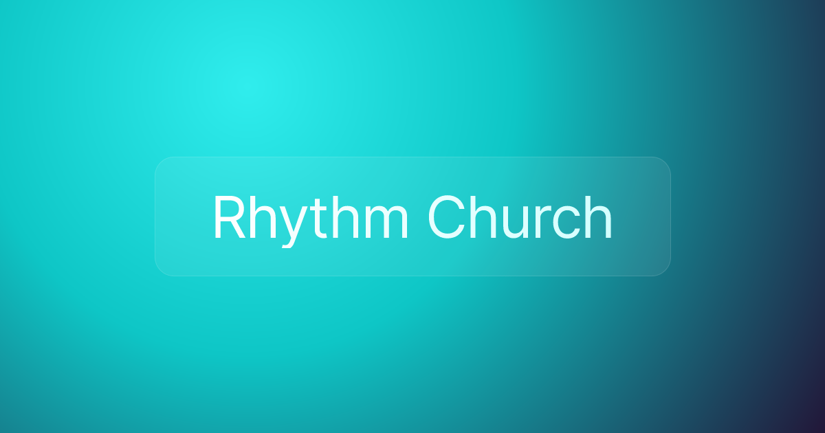 Rhythm Church