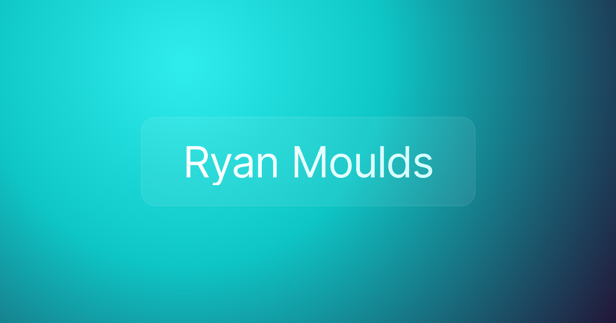 Ryan Moulds