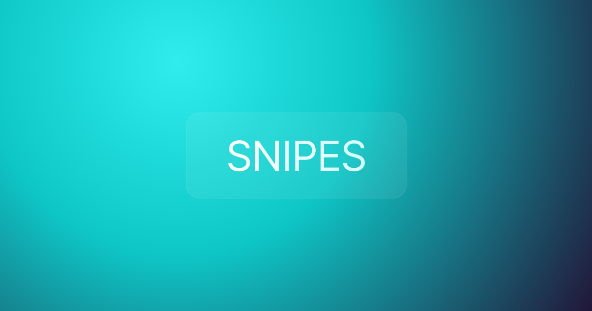 SNIPES