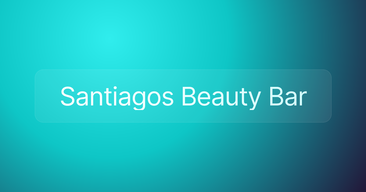 Santiagos Beauty Bar