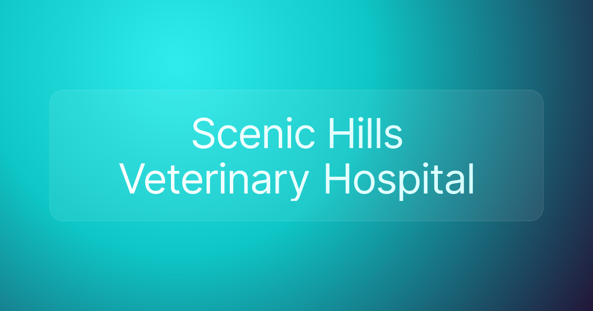 Scenic Hills Veterinary Hospital