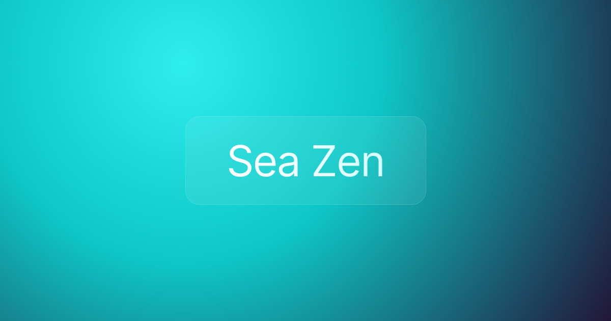 Sea Zen