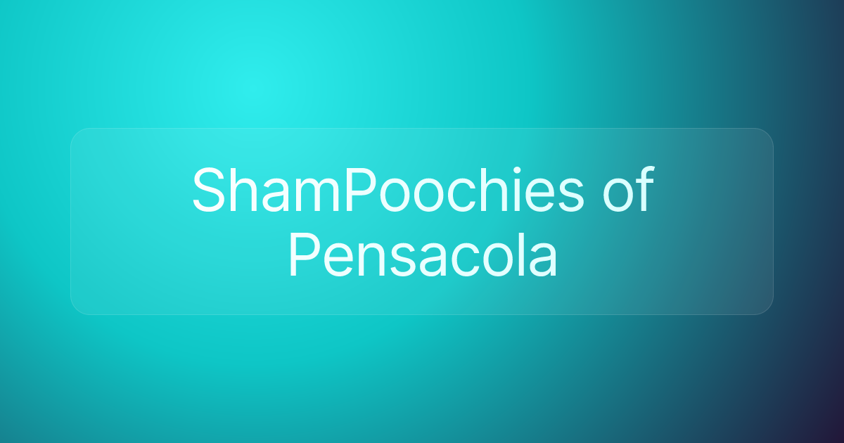 ShamPoochies of Pensacola