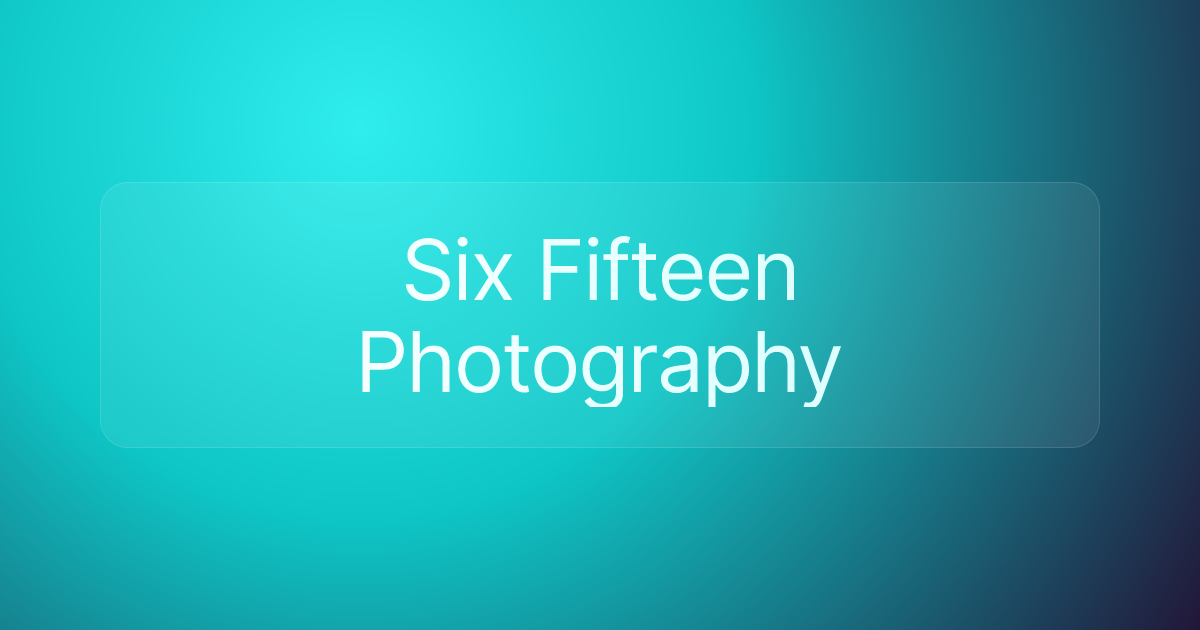 Six Fifteen Photography