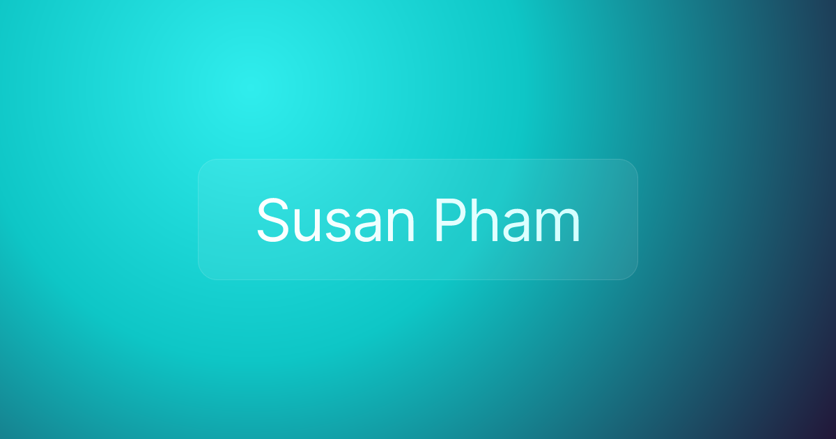 Susan Pham