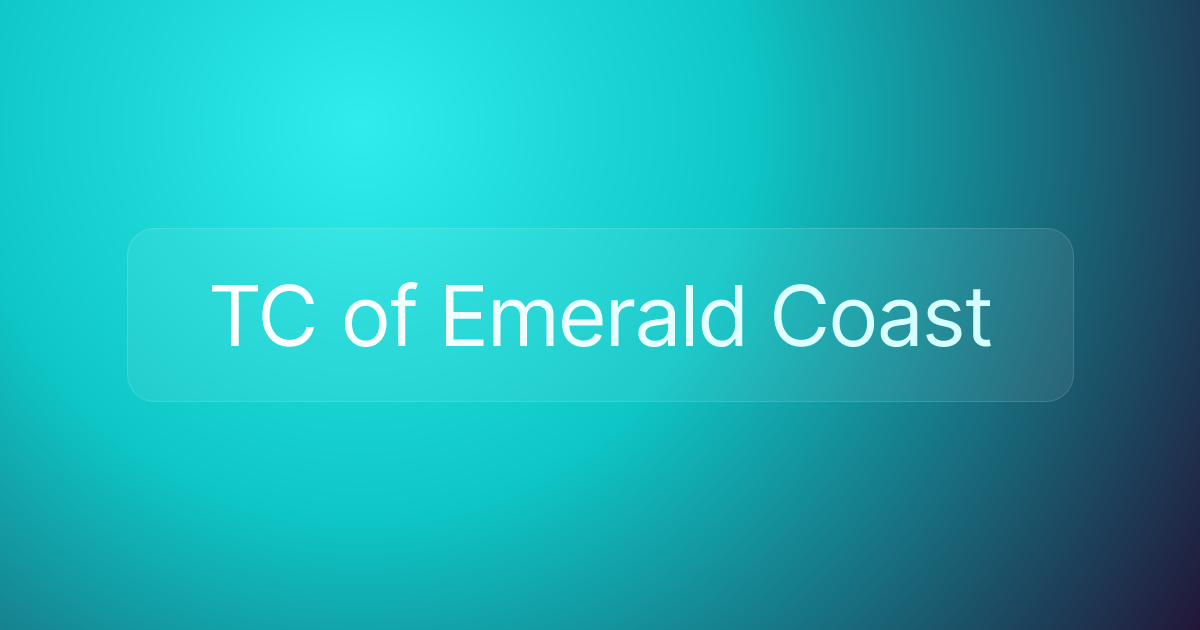 TC of Emerald Coast