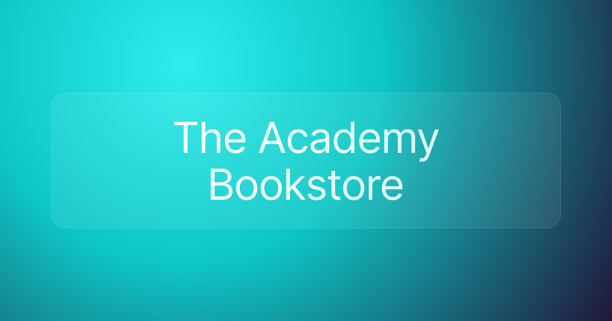 The Academy Bookstore