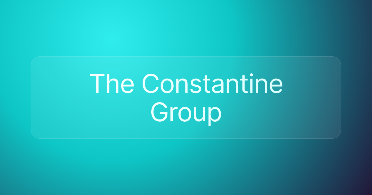 The Constantine Group