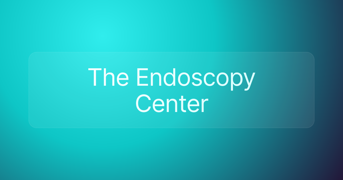 The Endoscopy Center