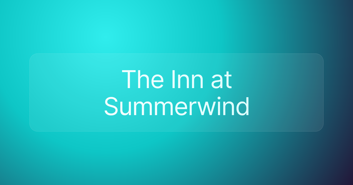 The Inn at Summerwind