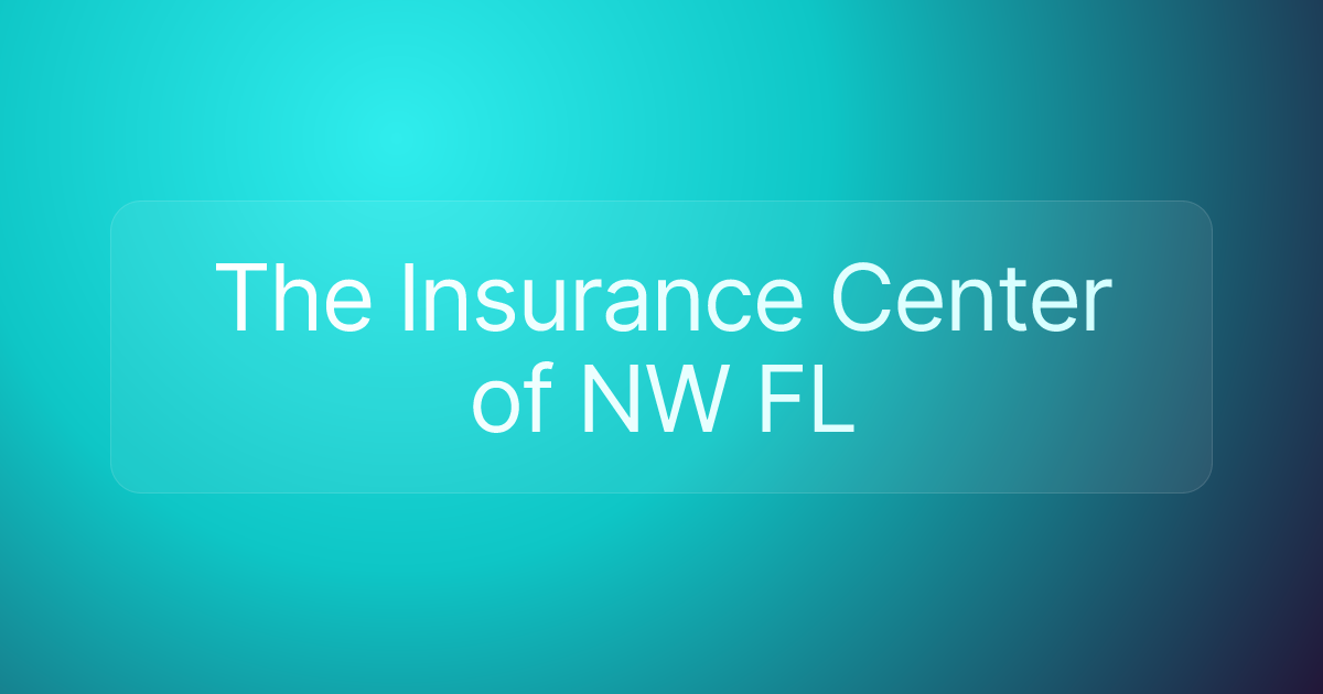 The Insurance Center of NW FL