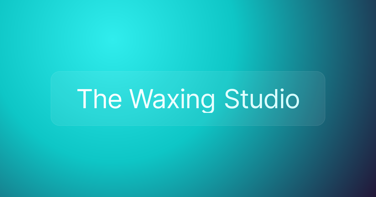 The Waxing Studio