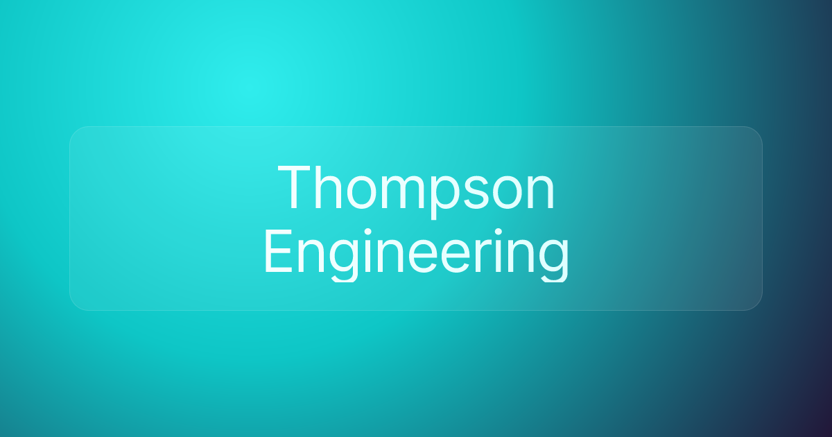 Thompson Engineering