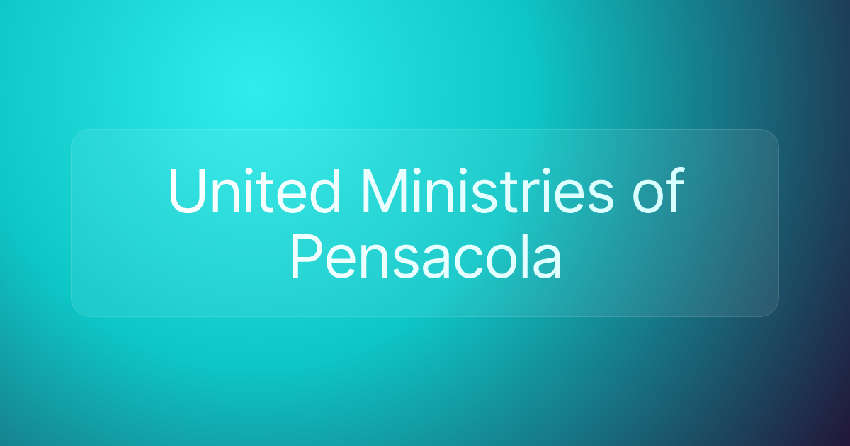United Ministries of Pensacola