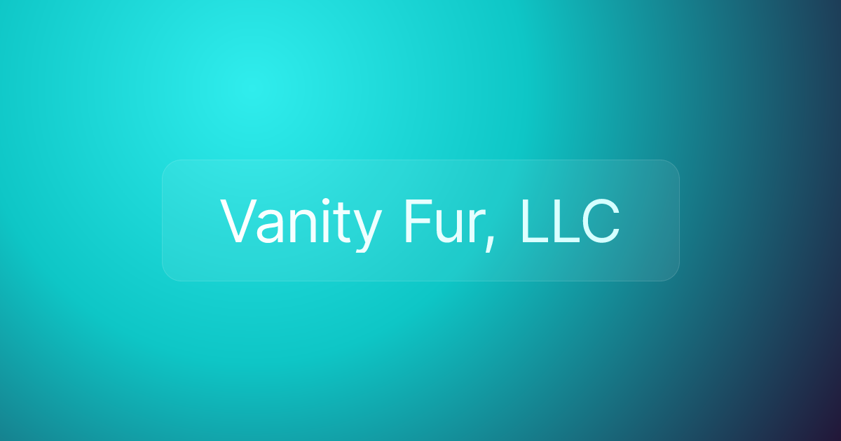 Vanity Fur, LLC