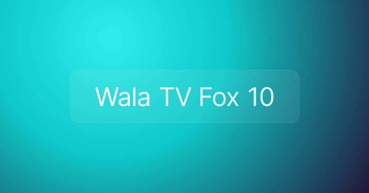 Wala TV Fox 10